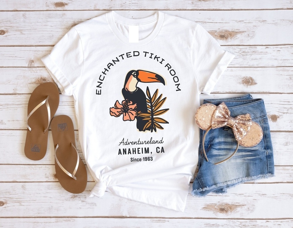 Enchanted Tiki Room T-Shirt, Dsneyland Disney_s Enchanted Tiki Room Graphic Tee